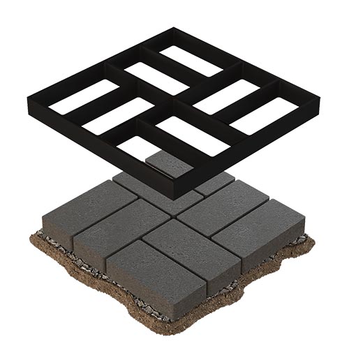 قالب بلاط خرساني – نموذج MOLD X150