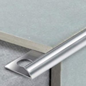 Implementing ceramic tile corner strips