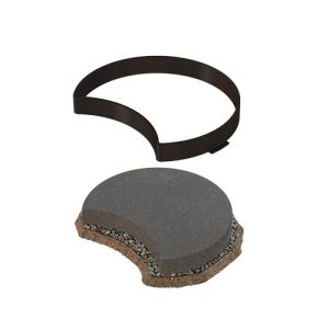 Plastic Concrete Paving Stencil Model ARCO X101