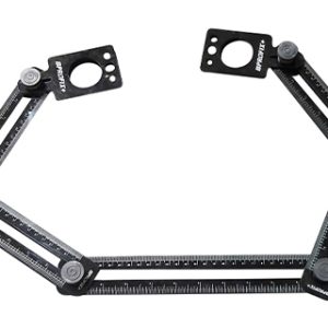 Multi Angle Measuring Ruler X850 with 5 Arms and 2 Pipe Templates