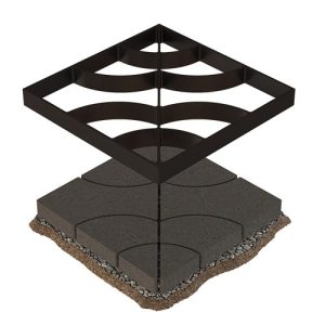 The MOLD X120 Concrete Paving Stencil