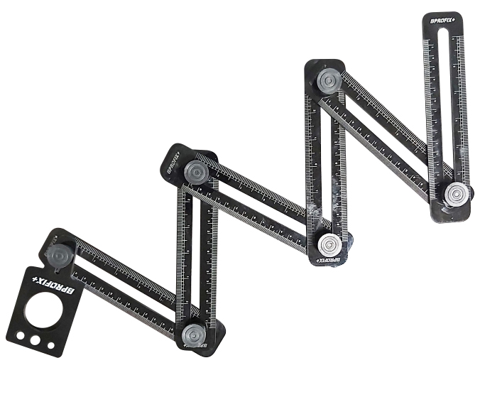 Angle Template Tool X900 with 6 Arms & Single Pipe Template